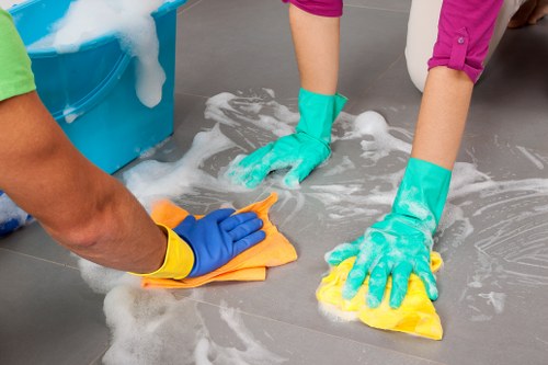 Step-by-step stain removal process for Fulham customers