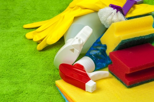Kitchen cleaning service in a Fulham flat with modern surfaces