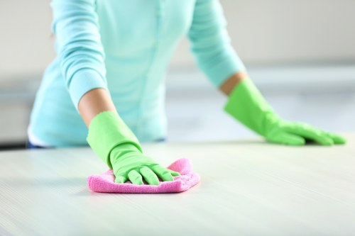 Guest-ready kitchen and bathroom cleaning for a Fulham Airbnb