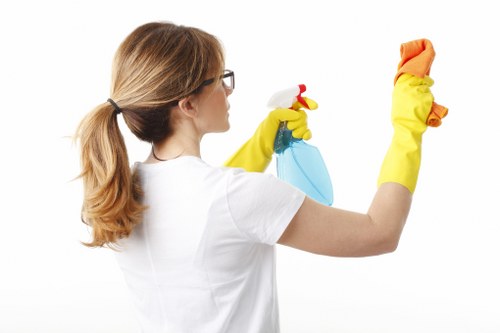 Professional exterior cleaning for a Fulham commercial frontage