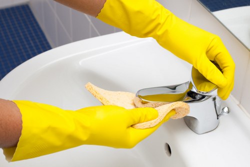 Final post-build cleaning in Fulham preparing a property for use