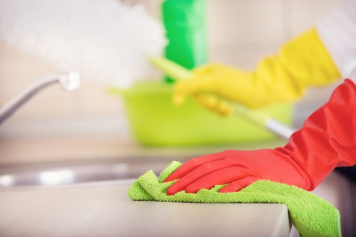 Upholstery stain treatment and care in a Fulham property
